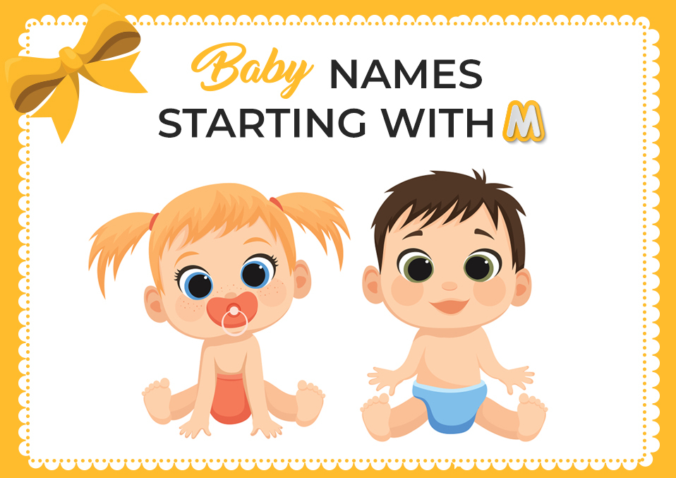 Baby names  starting with M