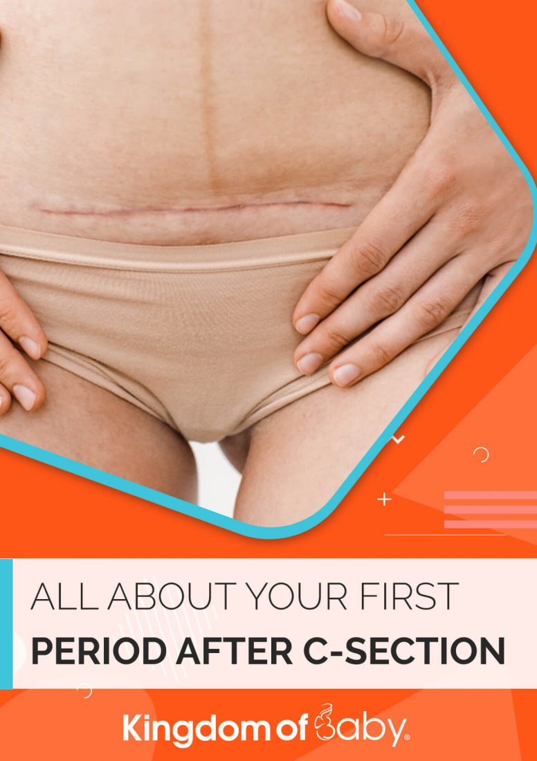 All About Your First Period After C-Section