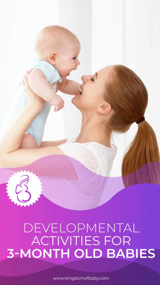 Developmental Activities for 3-Month Old Babies