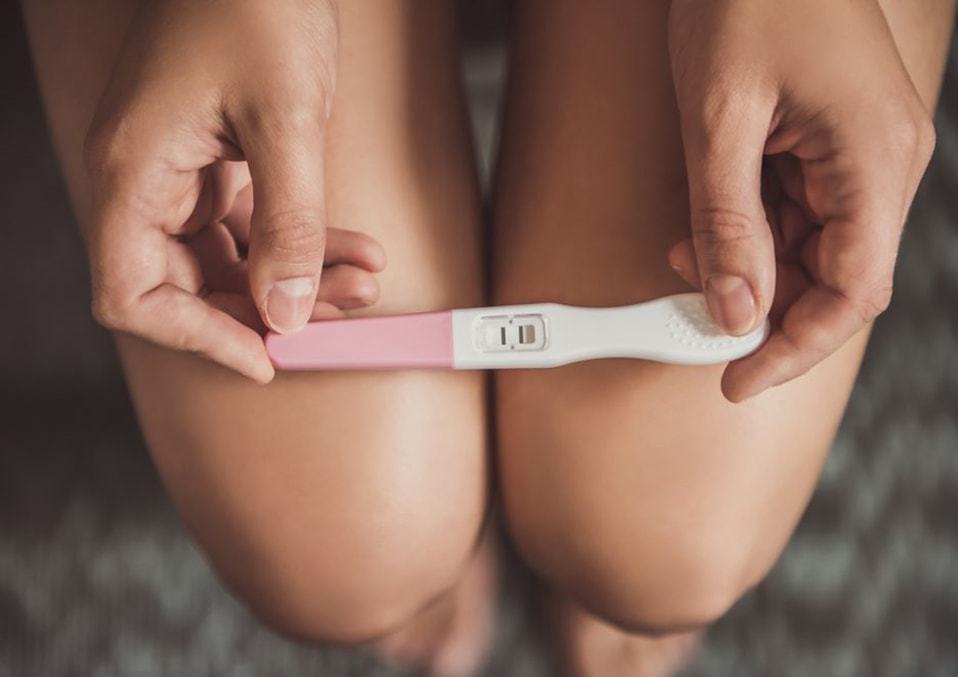   The Blank Pregnancy Test And Its Results
