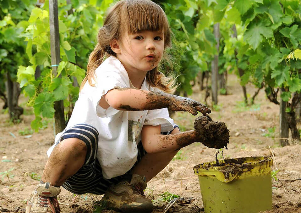 The Benefits of Eating Dirt by Kids