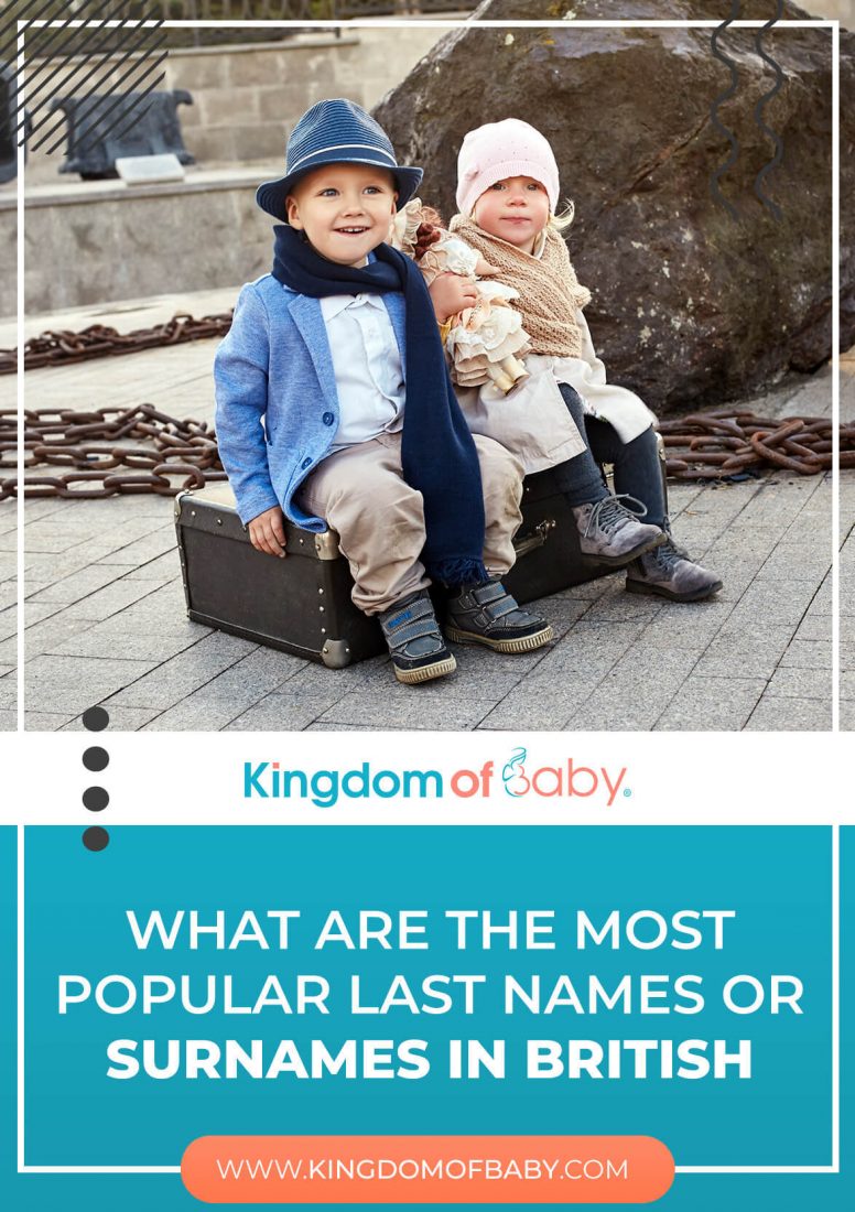 What are the Most Popular Last Names or Surnames in British