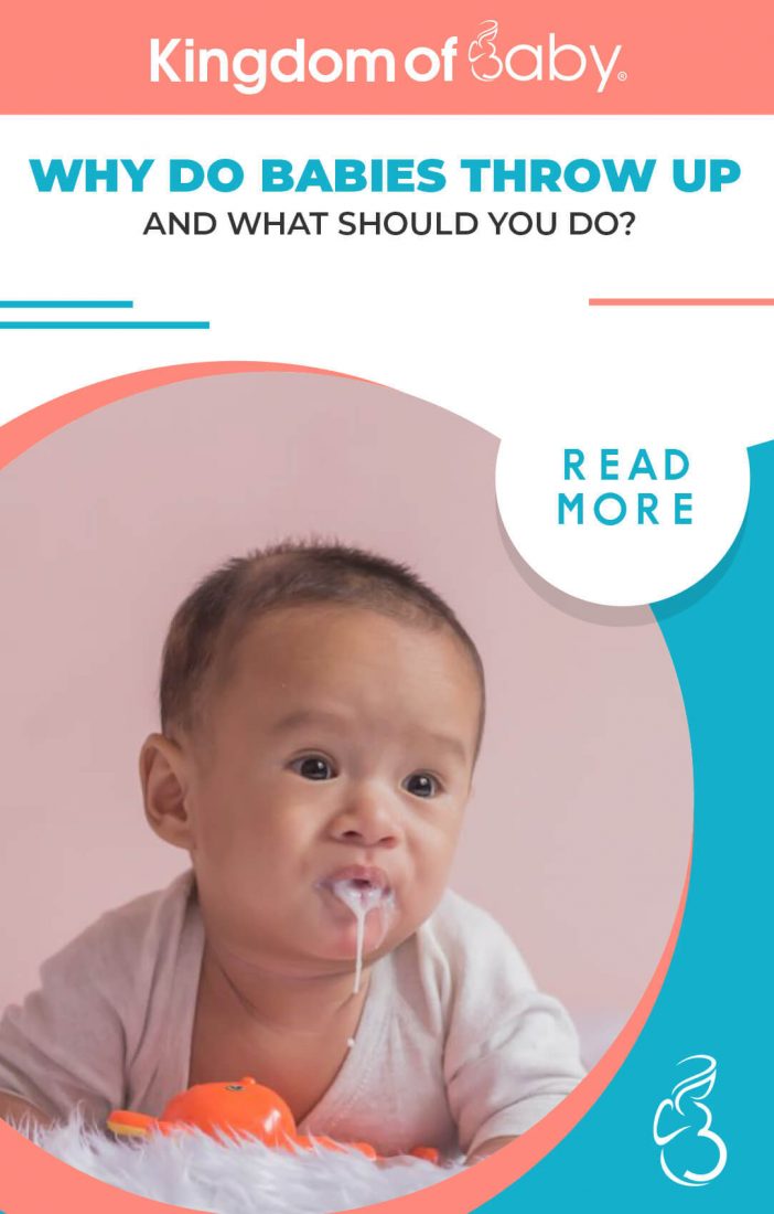 Why do Babies Throw Up and What Should You do?