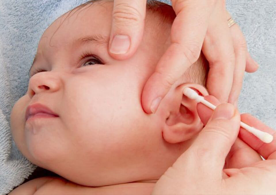 Your Baby's Earwax Buildup what can you do about it