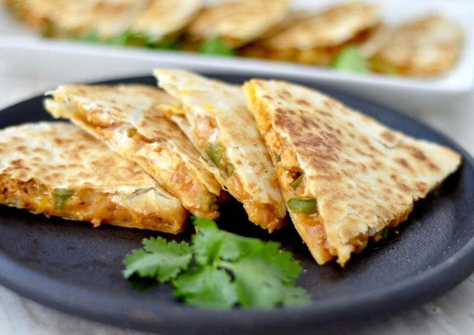 Yummy chicken quesadillas  