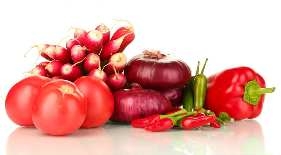 Red vegetables