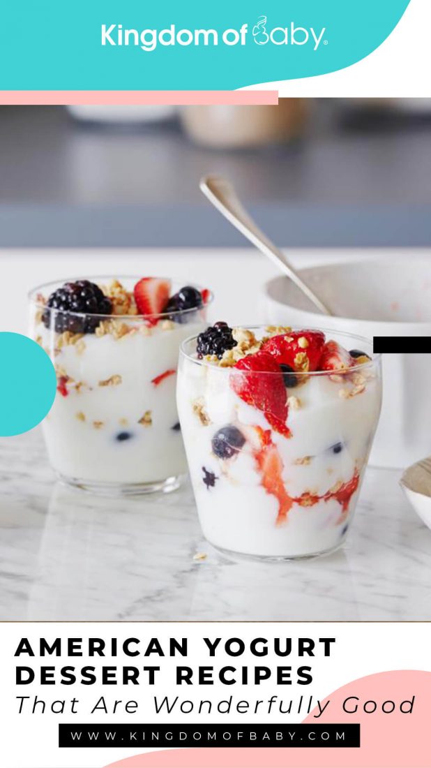 American Yogurt Dessert Recipes that are Wonderfully Good