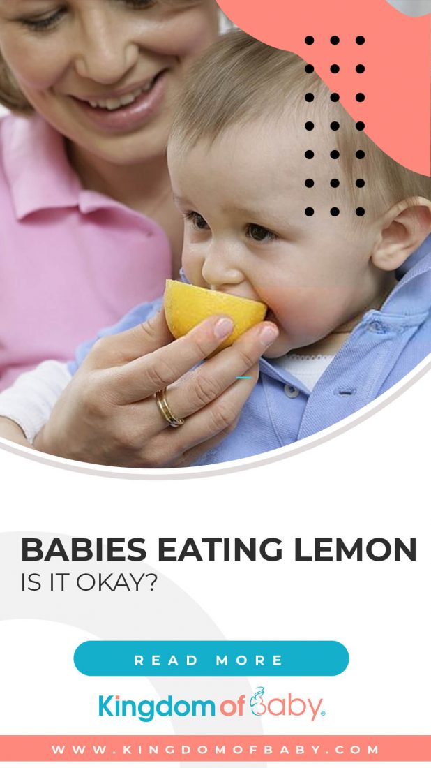 Babies Eating Lemon: is it Okay?