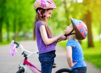 Biking Safety:How Helmet Protects a Child ?