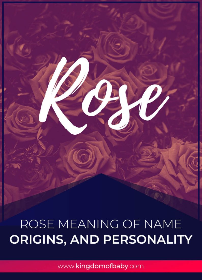 Rose Meaning of Name, Origins, and Personality