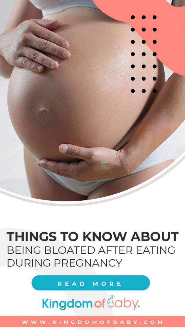 Things to Know About Being Bloated After Eating During Pregnancy