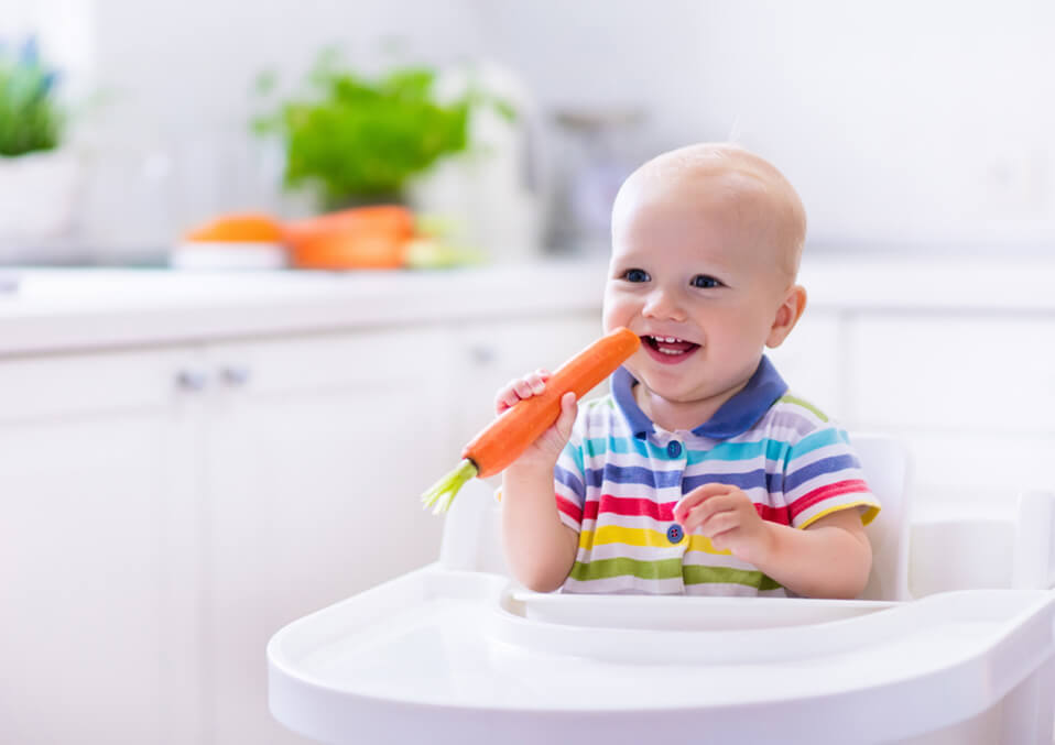 What kind of vegetables should your babies eat? 