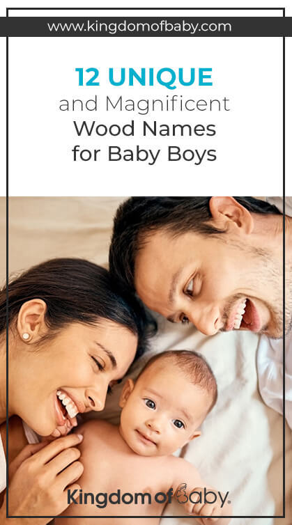 12 Unique and Magnificent Wood Names for Baby Boys