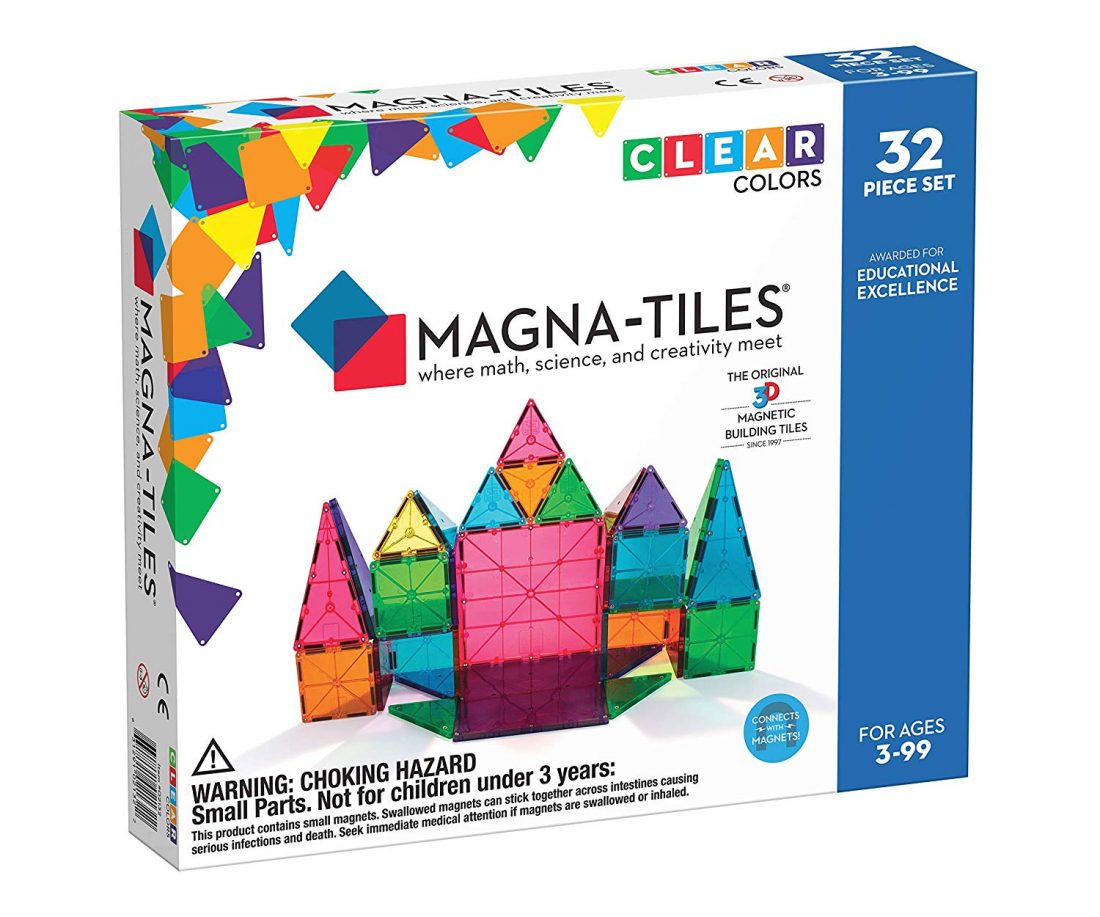 Beyond Magnetic Tiles Toys Happy Genius Magnetic Blocks Set 40 PCS 