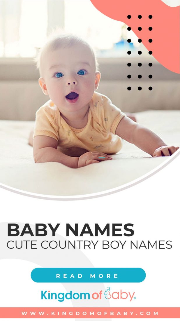 Baby Names: Cute Country Boy Names
