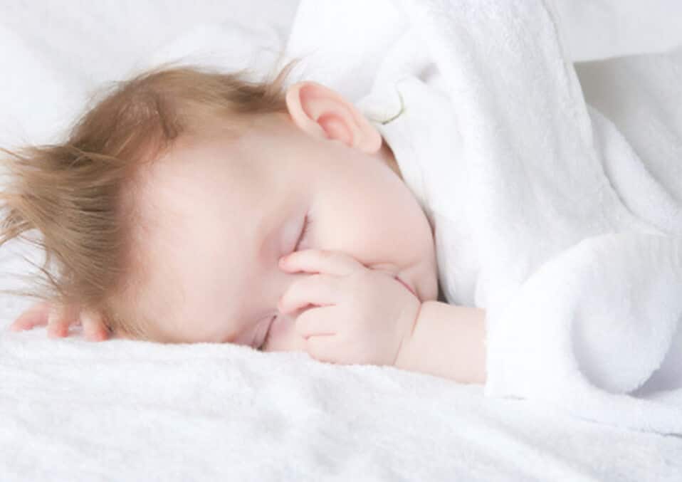 Baby’s Secret to a Good Night's Sleep: Baby Sucking in Sleep