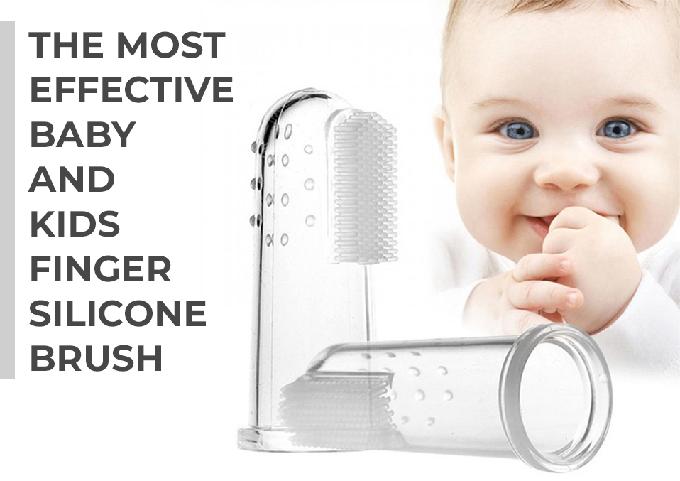 The Most Effective Baby and Kids Finger Silicone Brush