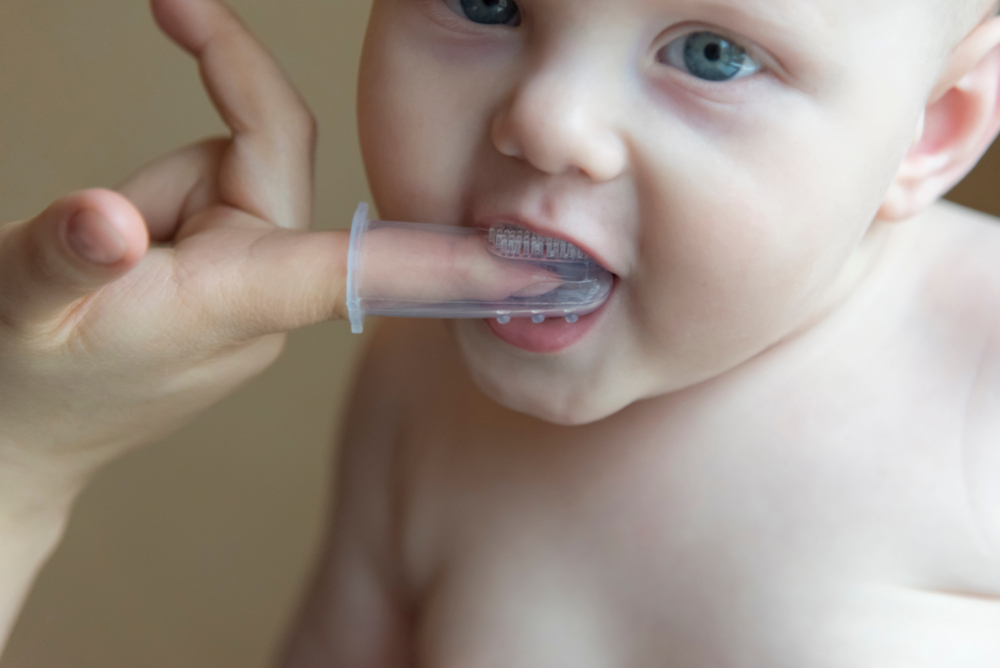 How to clean a newborn's tongue?