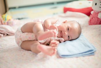 When to stop swaddling your baby? baby rolling over