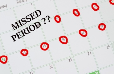 How late can a period be without being pregnant?