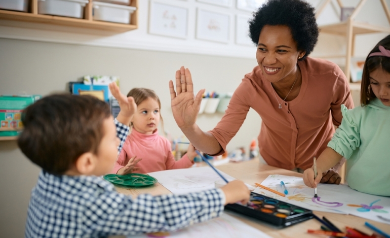 What are the 3 categories of child care?