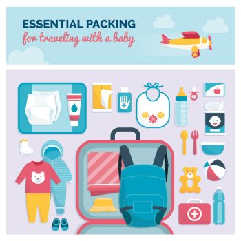 How to travel with a baby on a plane