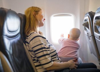 flying with 5 month old