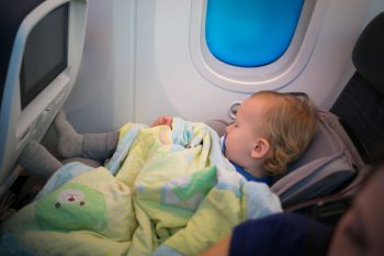 is a car seat required on an airplane