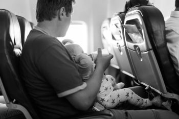 how soon after birth can a baby travel by plane