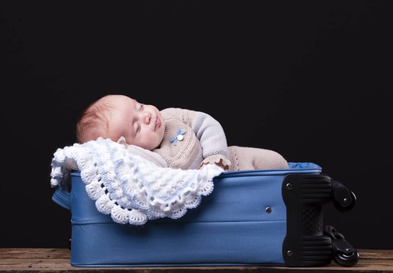 How soon after birth can a baby travel by plane?