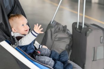 flying with 8 month old